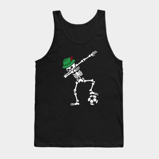 Dab dabbing Skelett Deutschland Bayern Fußball / Dab dabbing skeleton Germany Bayern Soccer Tank Top